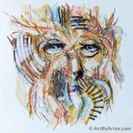 Abstract Face of Intersecting Growths