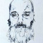 Portrait of a Despondent Man with a Beard