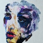 Portrait of a Girl with a Painted Face