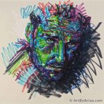 Portrait of a Man with Heterochromia