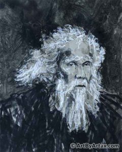 Portrait of an Old Man with a Long Beard